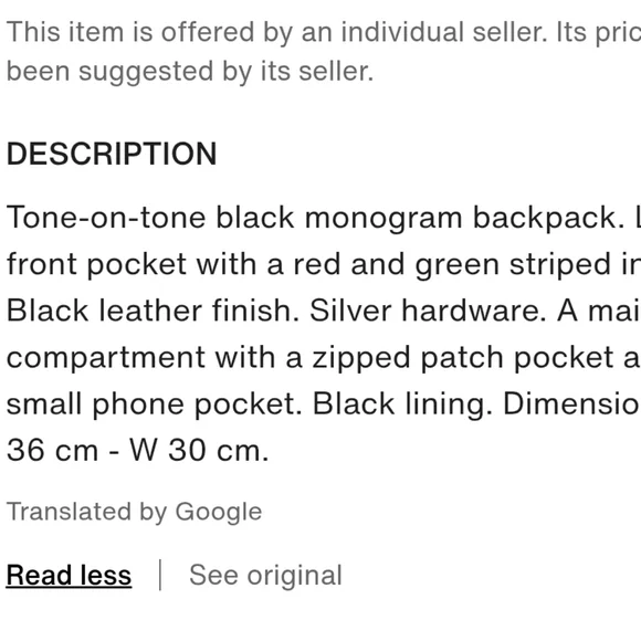 Gucci BACKPACK - Picture 16 of 16